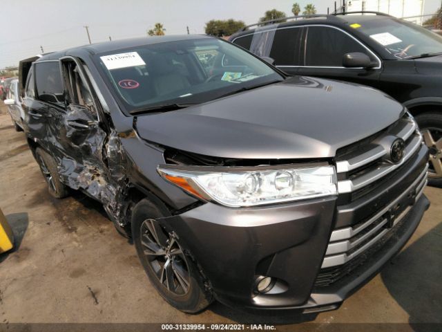 TOYOTA HIGHLANDER 2018 5tdzzrfh8js265570