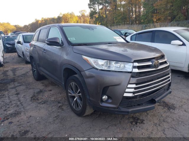 TOYOTA HIGHLANDER 2018 5tdzzrfh8js270803