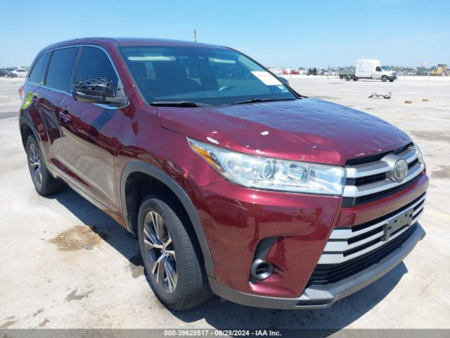 TOYOTA HIGHLANDER 2018 5tdzzrfh8js271742