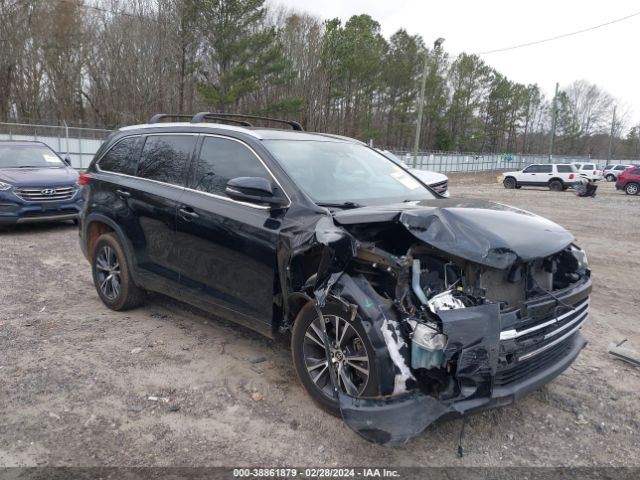 TOYOTA HIGHLANDER 2018 5tdzzrfh8js275922