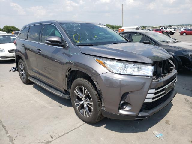 TOYOTA HIGHLANDER 2018 5tdzzrfh8js279145