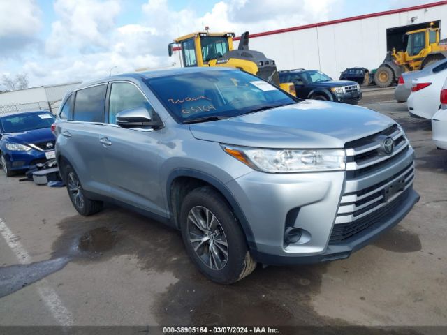 TOYOTA HIGHLANDER 2019 5tdzzrfh8ks294049