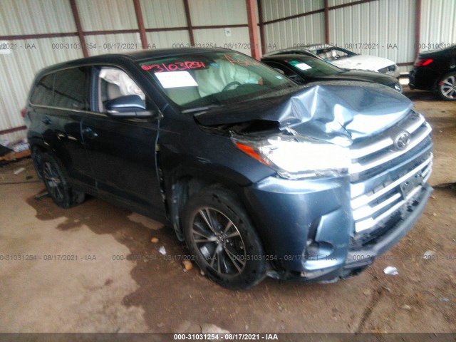 TOYOTA HIGHLANDER 2019 5tdzzrfh8ks294567