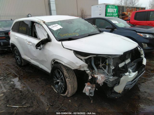 TOYOTA HIGHLANDER 2019 5tdzzrfh8ks303283