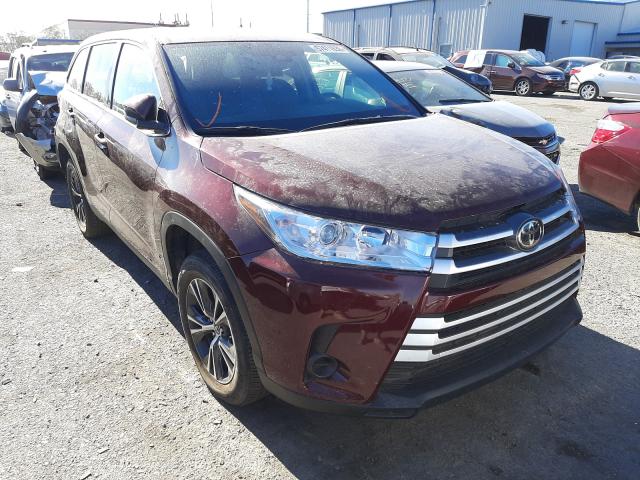 TOYOTA HIGHLANDER 2019 5tdzzrfh8ks329866