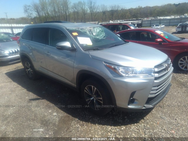 TOYOTA HIGHLANDER 2019 5tdzzrfh8ks357523