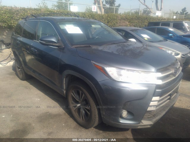 TOYOTA HIGHLANDER 2017 5tdzzrfh9hs204240