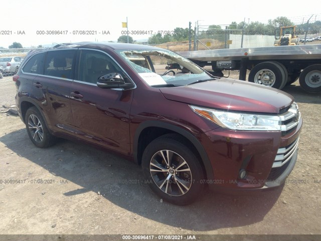 TOYOTA HIGHLANDER 2017 5tdzzrfh9hs209759