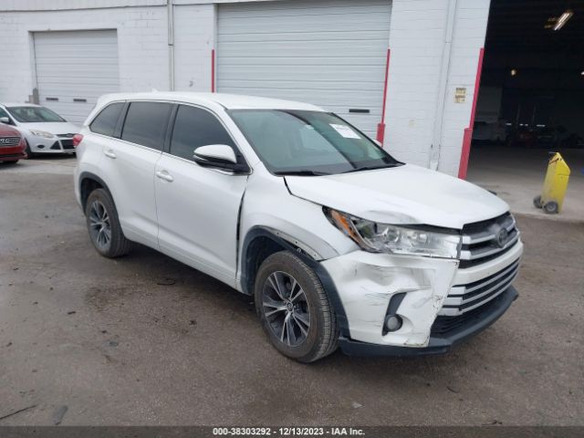 TOYOTA HIGHLANDER 2017 5tdzzrfh9hs212533