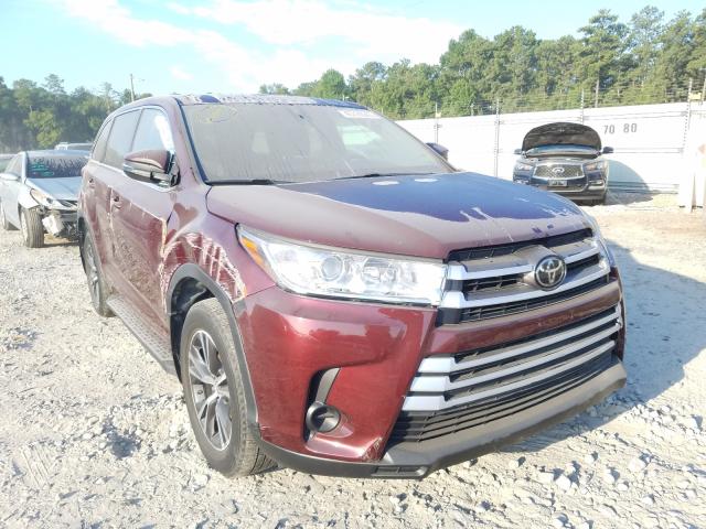 TOYOTA HIGHLANDER 2018 5tdzzrfh9js259938