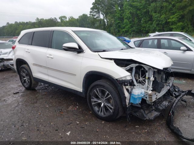 TOYOTA HIGHLANDER 2019 5tdzzrfh9ks306600