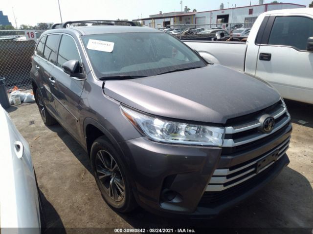 TOYOTA HIGHLANDER 2019 5tdzzrfh9ks322067