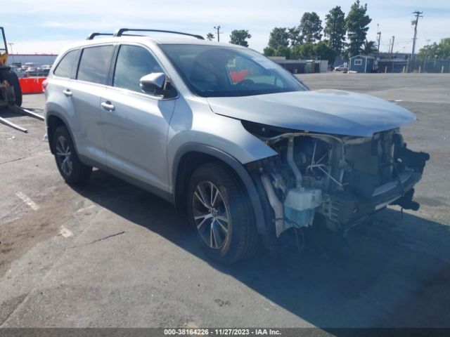 TOYOTA HIGHLANDER 2019 5tdzzrfh9ks332064