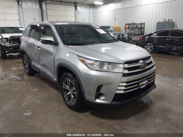 TOYOTA HIGHLANDER 2019 5tdzzrfh9ks337863