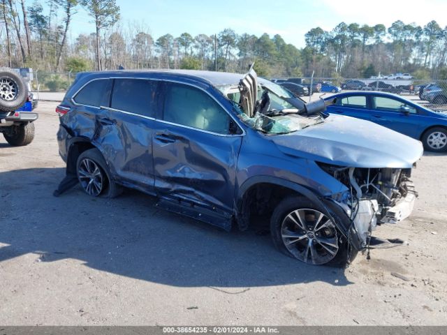 TOYOTA HIGHLANDER 2019 5tdzzrfh9ks362178