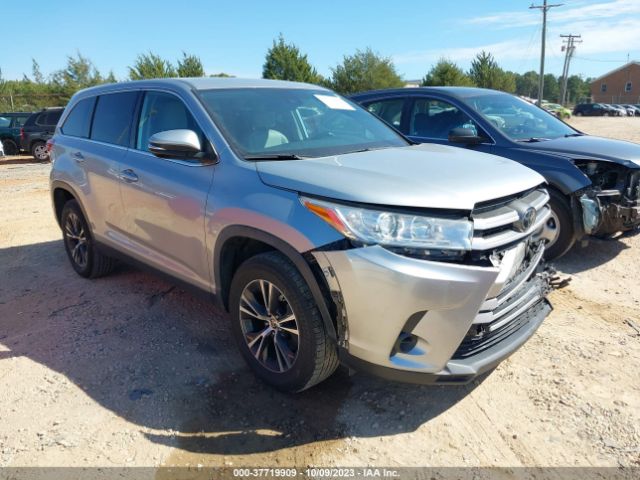 TOYOTA HIGHLANDER 2019 5tdzzrfh9ks368028