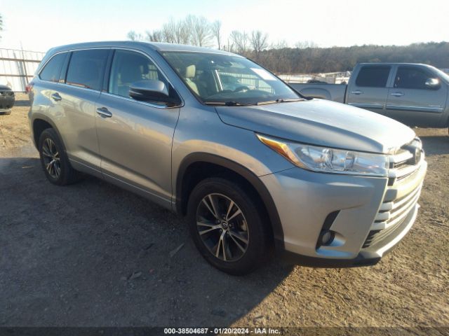 TOYOTA HIGHLANDER 2018 5tdzzrfhxjs236524