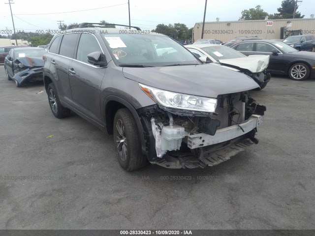 TOYOTA HIGHLANDER 2018 5tdzzrfhxjs250438