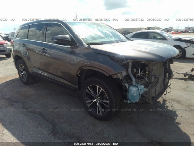 TOYOTA HIGHLANDER 2018 5tdzzrfhxjs253095