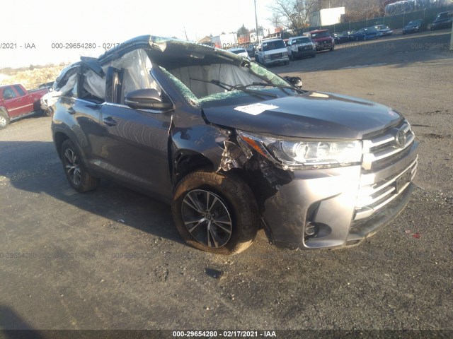 TOYOTA HIGHLANDER 2019 5tdzzrfhxks304709