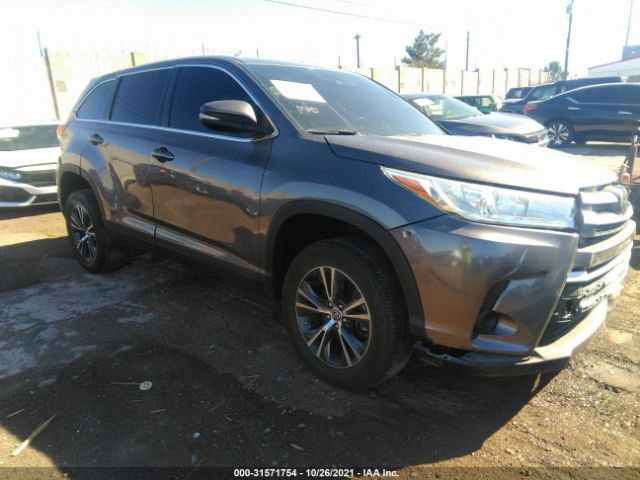 TOYOTA HIGHLANDER 2019 5tdzzrfhxks309358