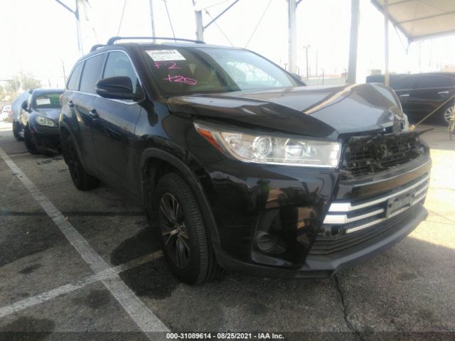 TOYOTA HIGHLANDER 2019 5tdzzrfhxks316553