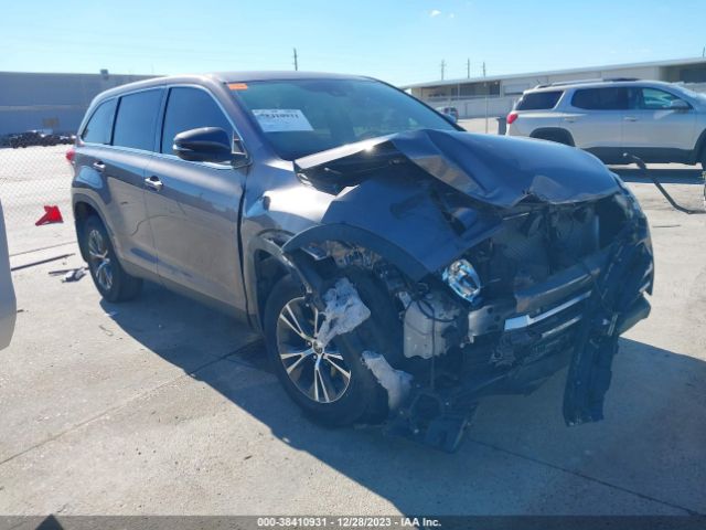 TOYOTA HIGHLANDER 2019 5tdzzrfhxks318755