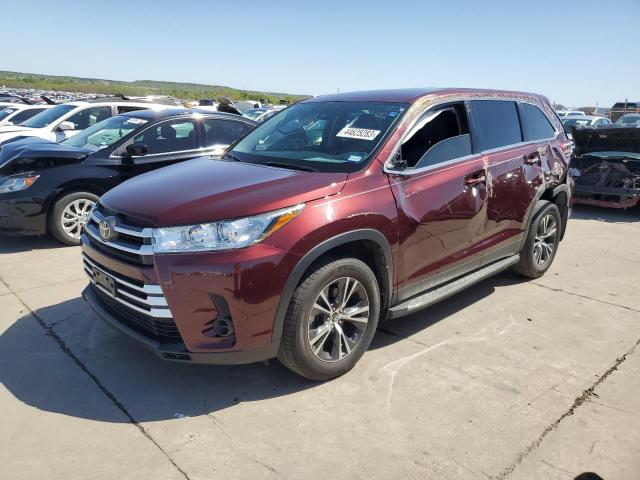 TOYOTA HIGHLANDER 2019 5tdzzrfhxks333093