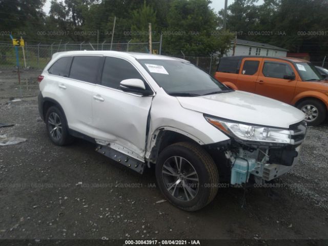 TOYOTA HIGHLANDER 2019 5tdzzrfhxks356910