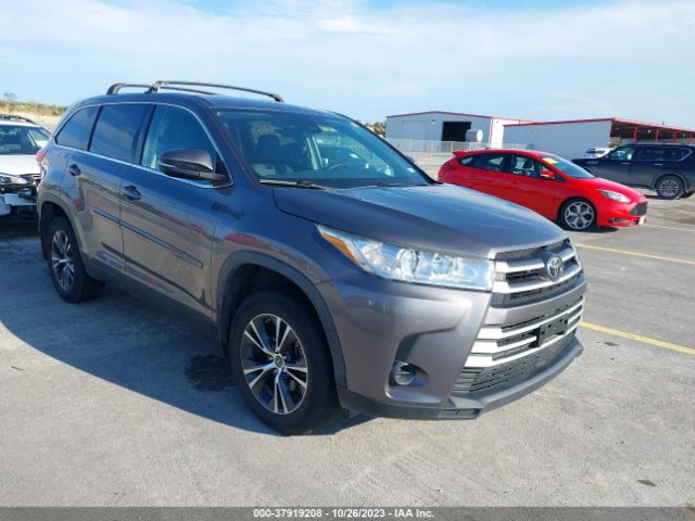 TOYOTA HIGHLANDER 2019 5tdzzrfhxks358558