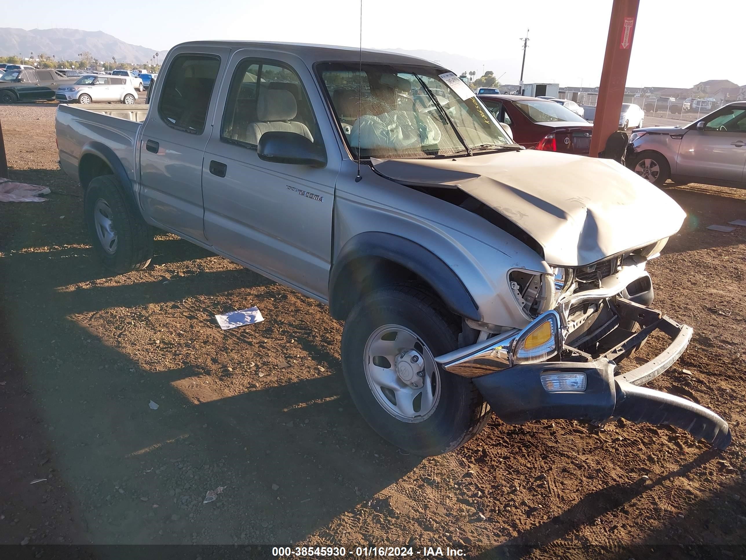 TOYOTA TACOMA 2001 5tegm92n11z865013