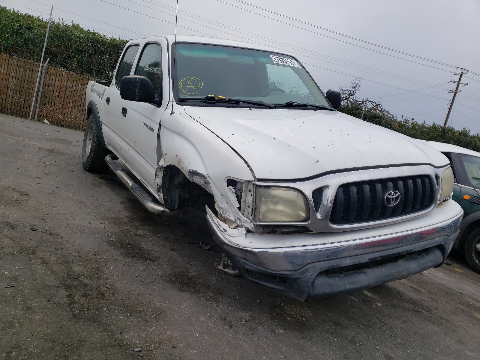 TOYOTA TACOMA DOU 2001 5tegm92n21z777474