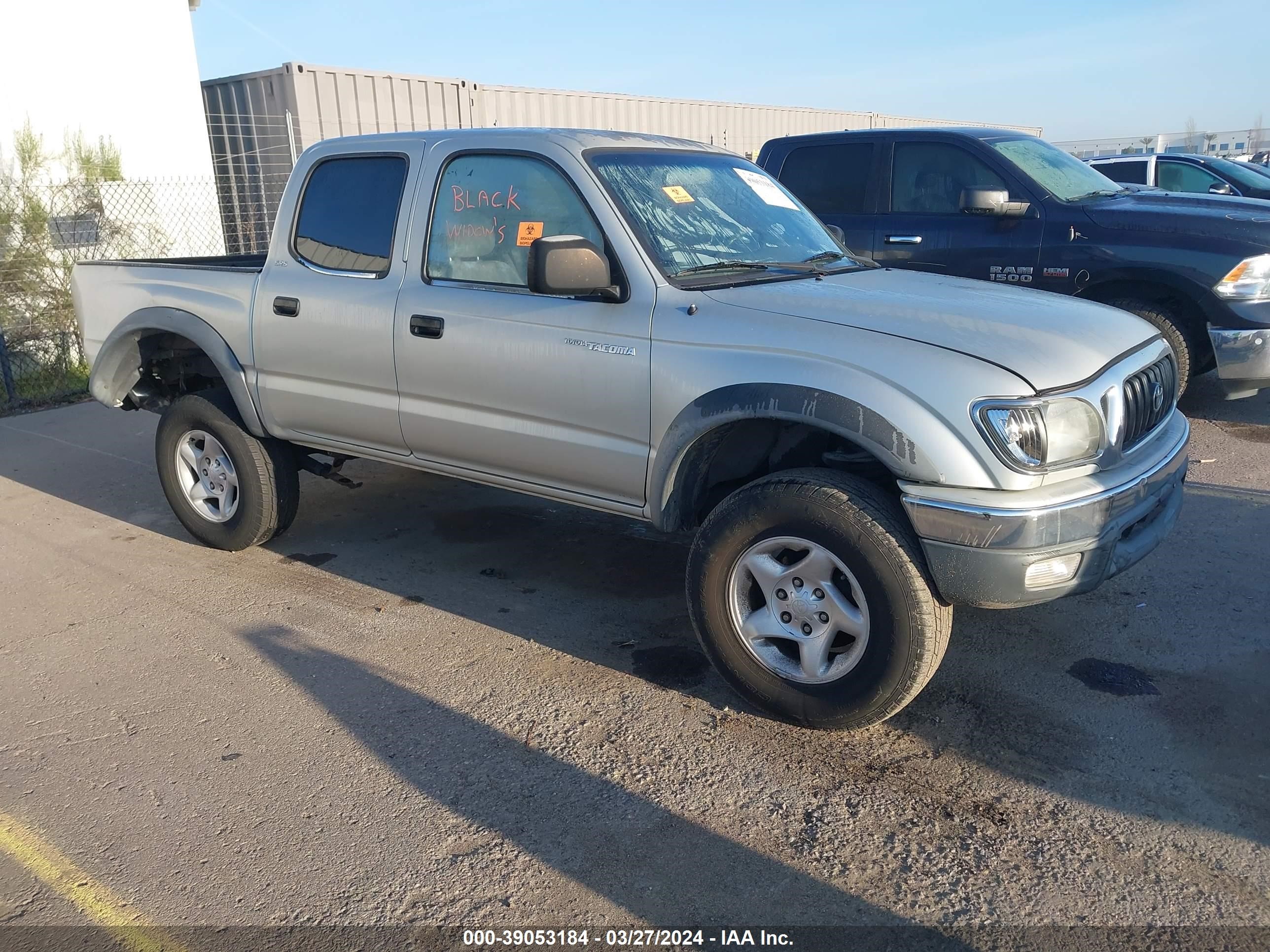 TOYOTA TACOMA 2001 5tegm92n51z775380