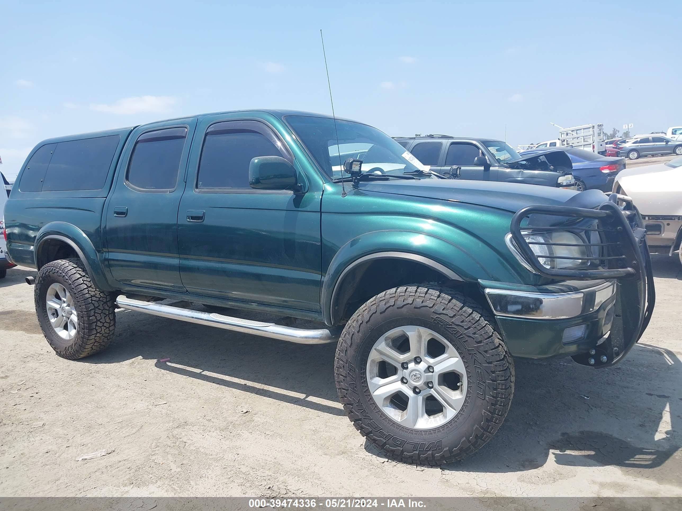 TOYOTA TACOMA 2001 5tegm92n91z878009