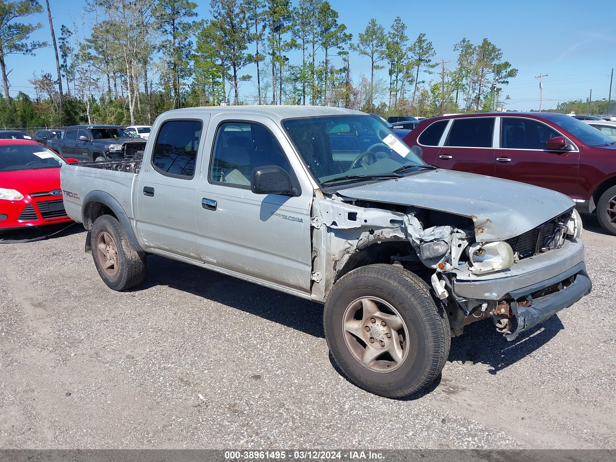 TOYOTA TACOMA 2003 5tegm92n93z251586