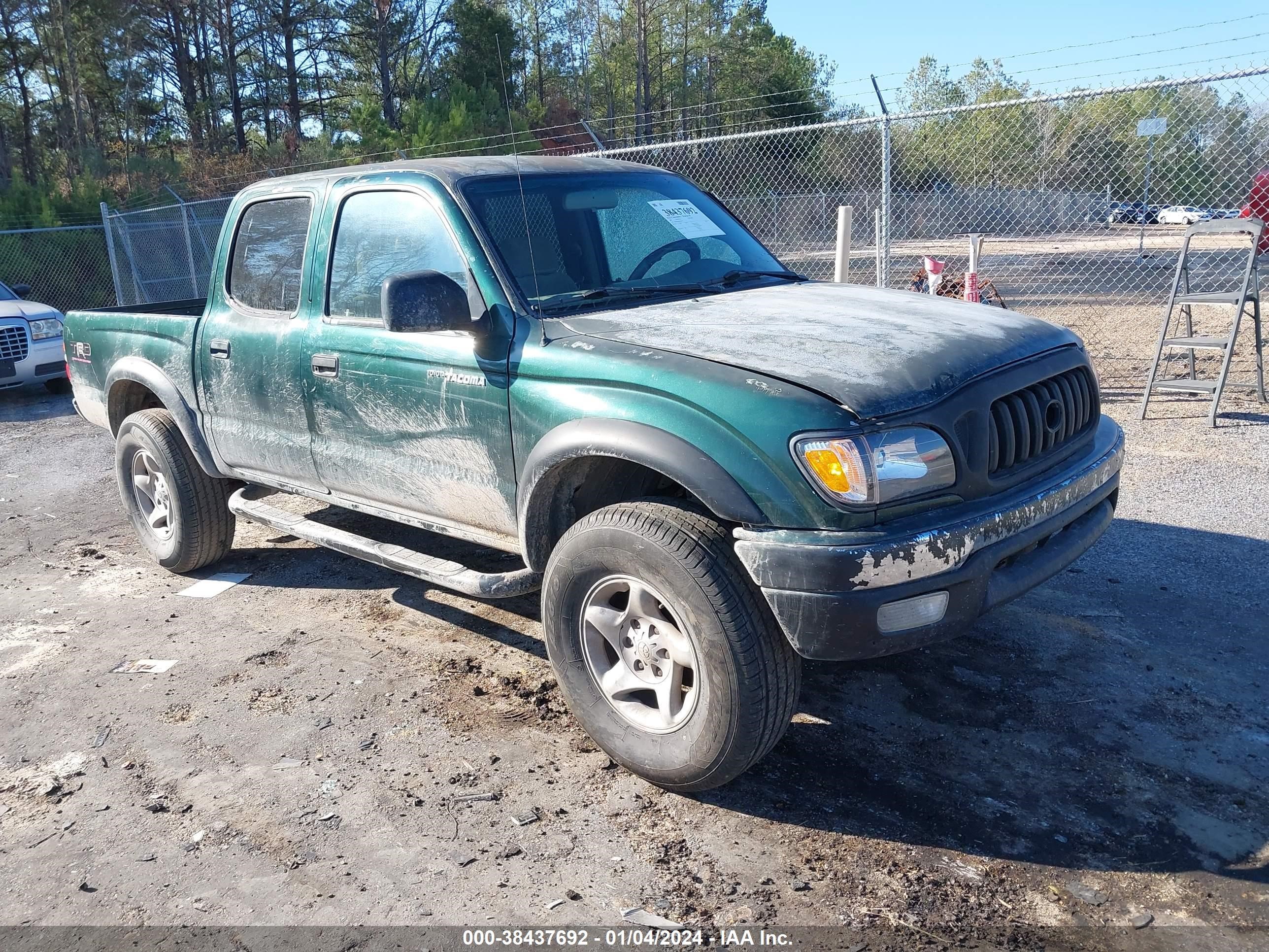 TOYOTA TACOMA 2003 5tegm92n93z283616