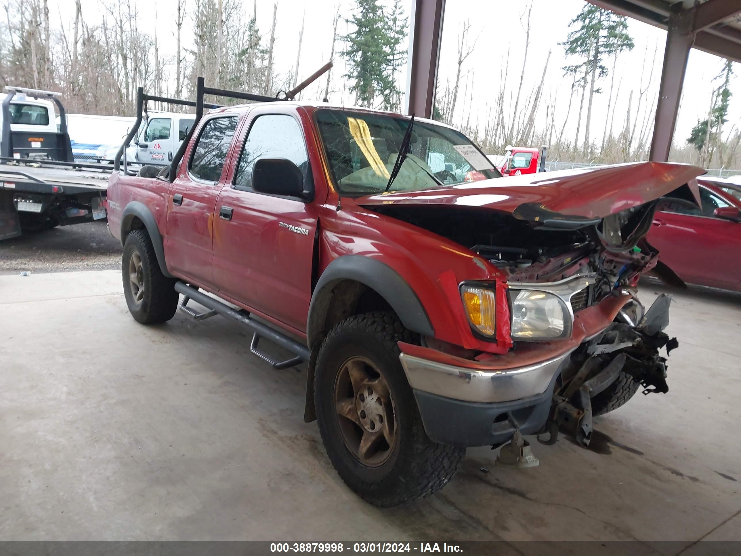 TOYOTA TACOMA 2002 5tegn92n02z089293