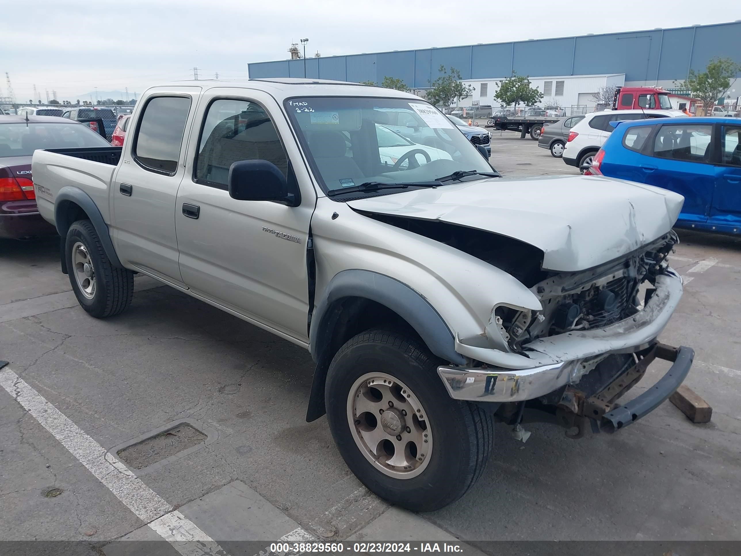 TOYOTA TACOMA 2002 5tegn92n12z103573