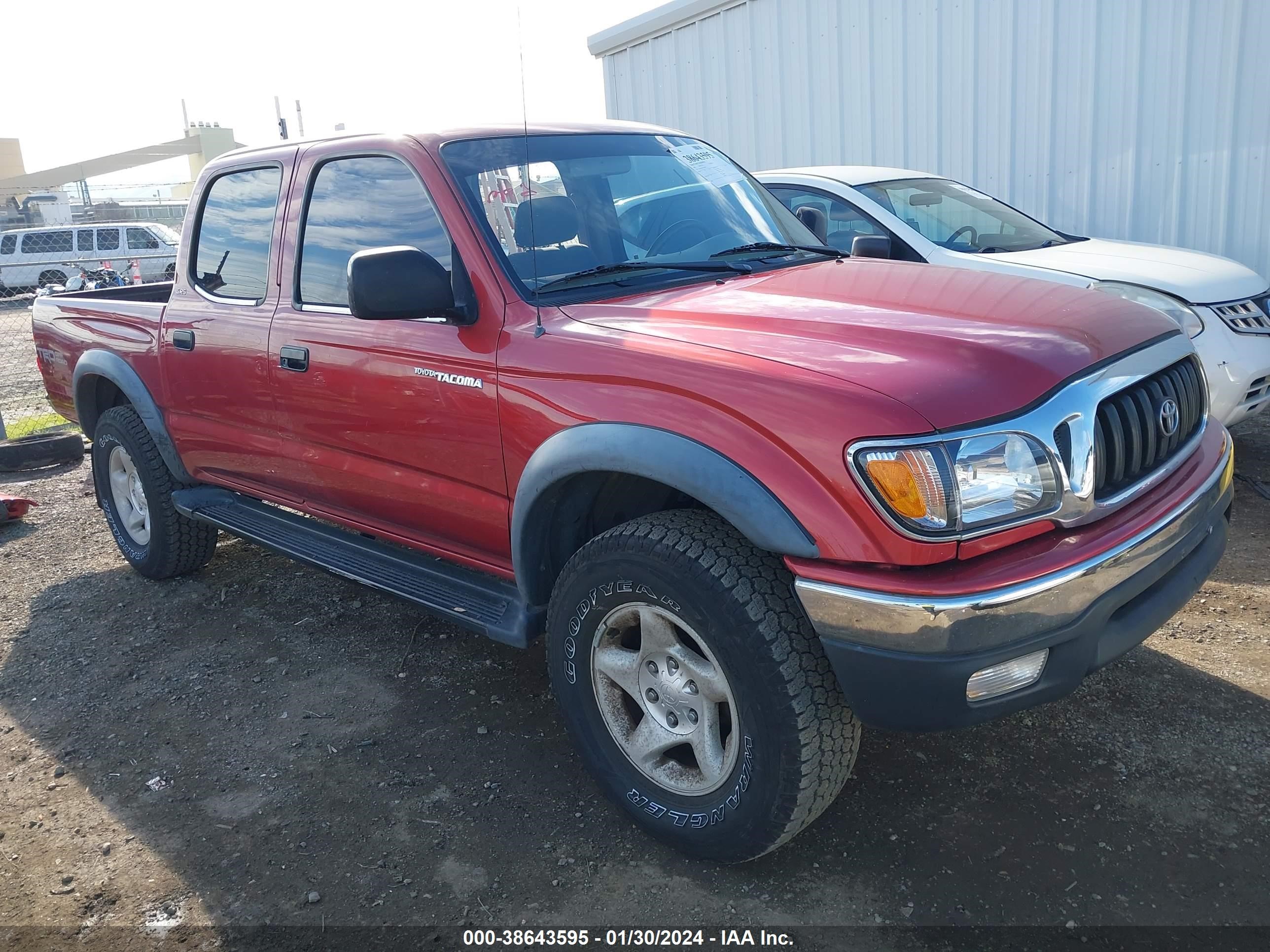 TOYOTA TACOMA 2001 5tegn92n31z781708