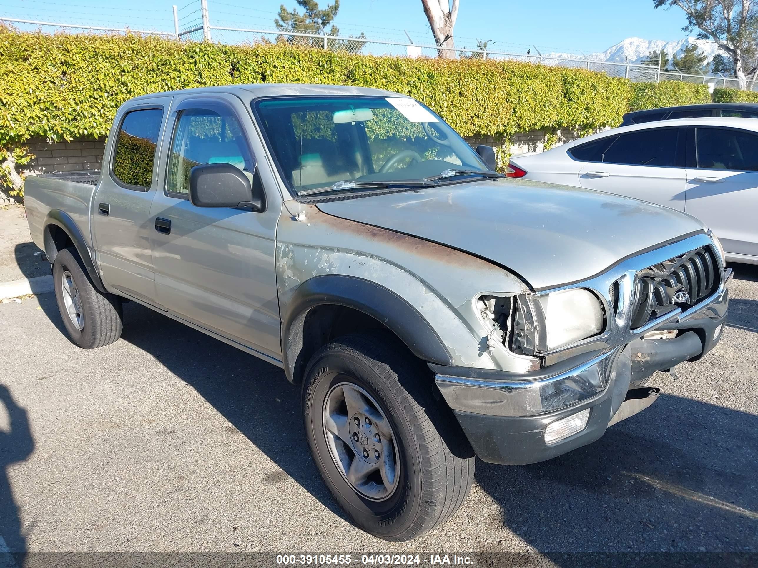 TOYOTA TACOMA 2003 5tegn92n43z148508