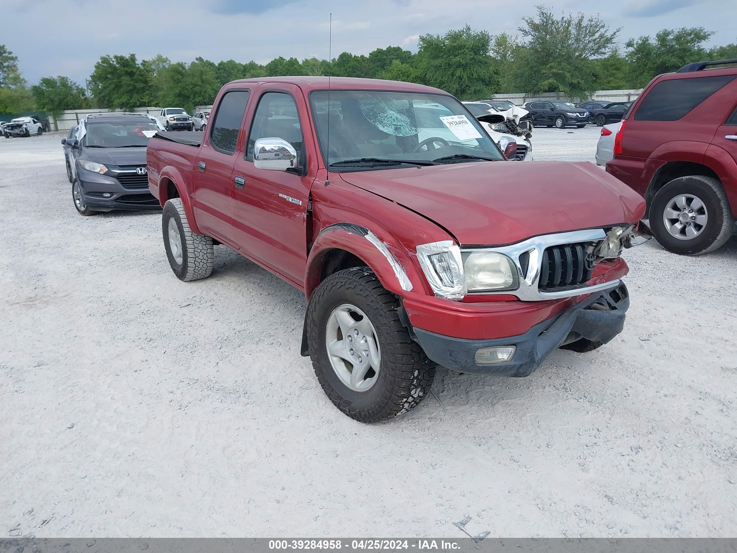 TOYOTA TACOMA 2002 5tegn92n62z094255