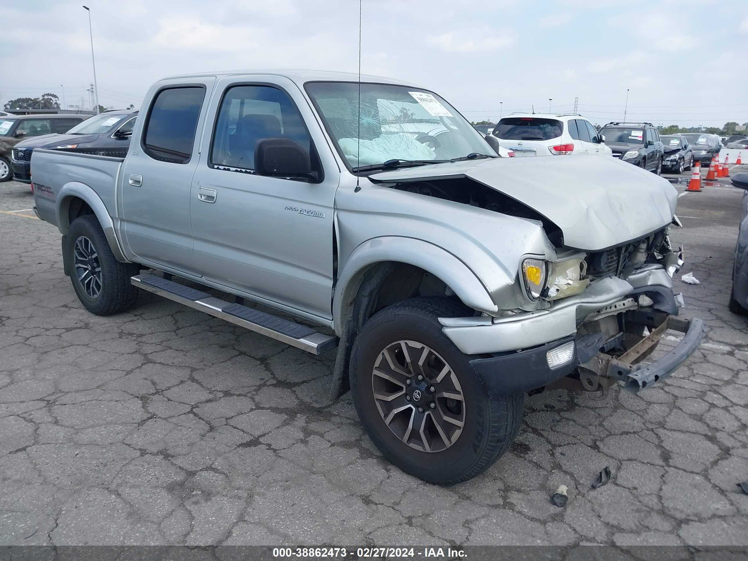 TOYOTA TACOMA 2002 5tegn92n62z096085