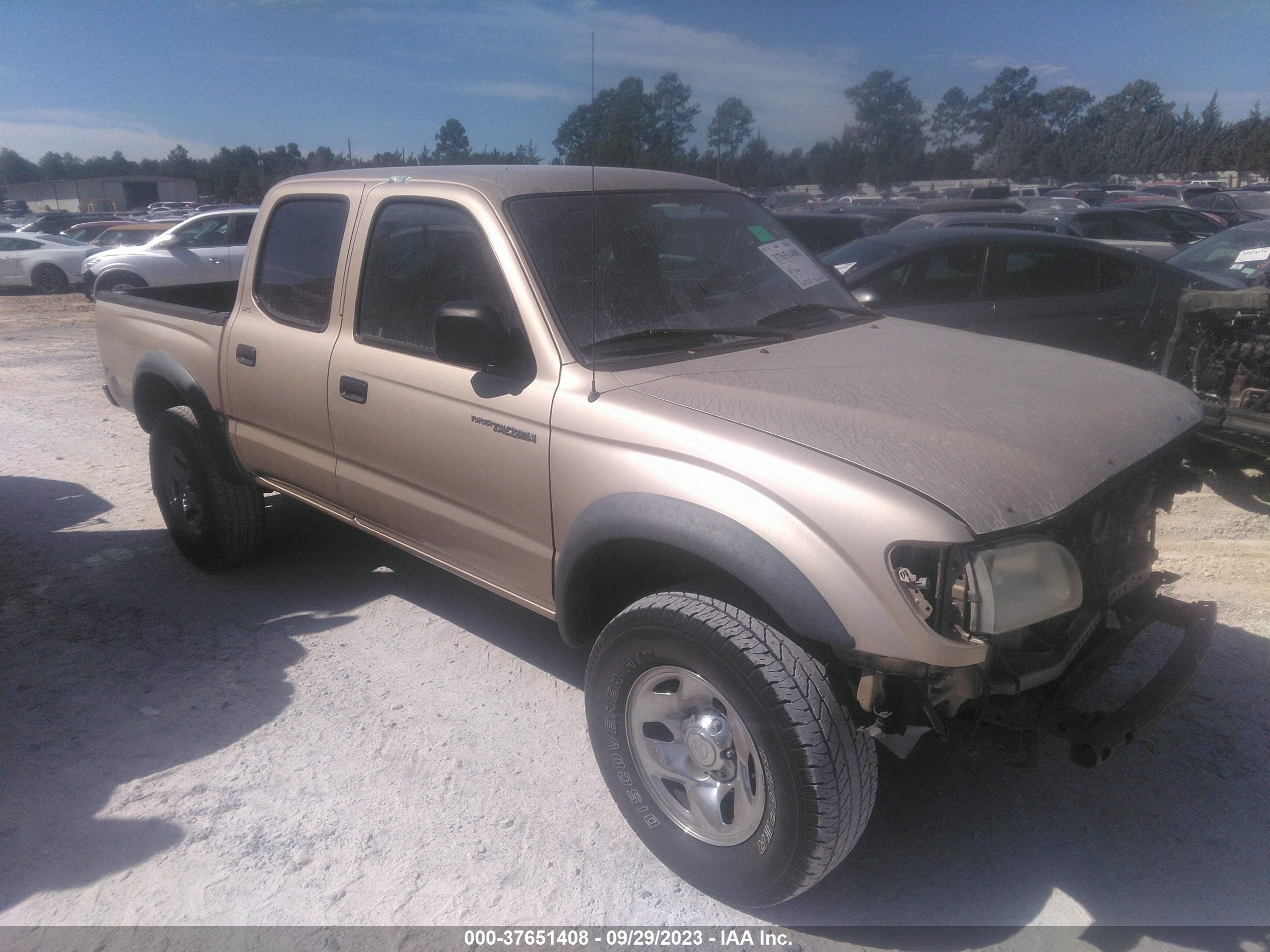 TOYOTA TACOMA 2002 5tegn92n72z038079