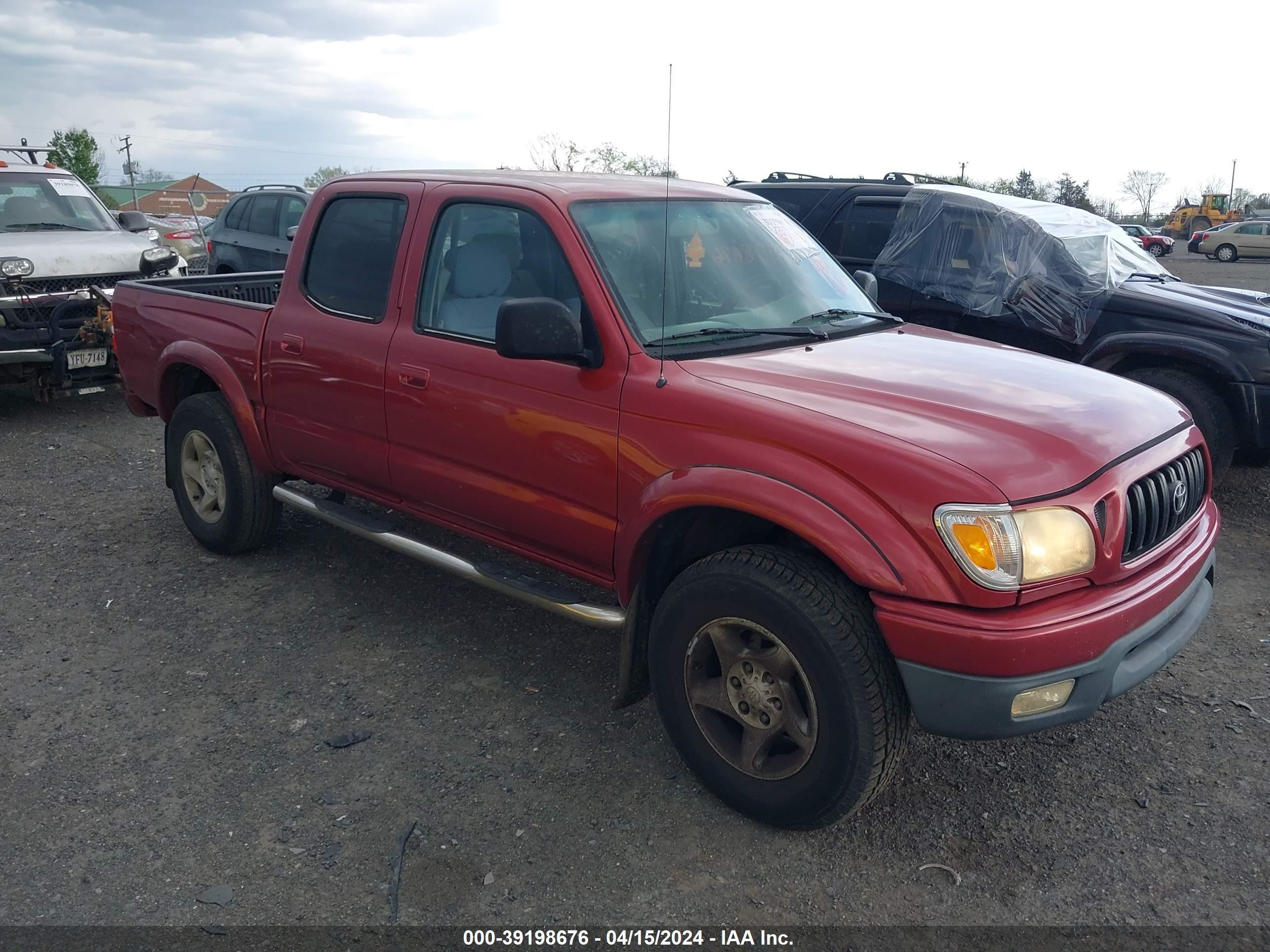 TOYOTA TACOMA 2001 5tegn92n91z802562