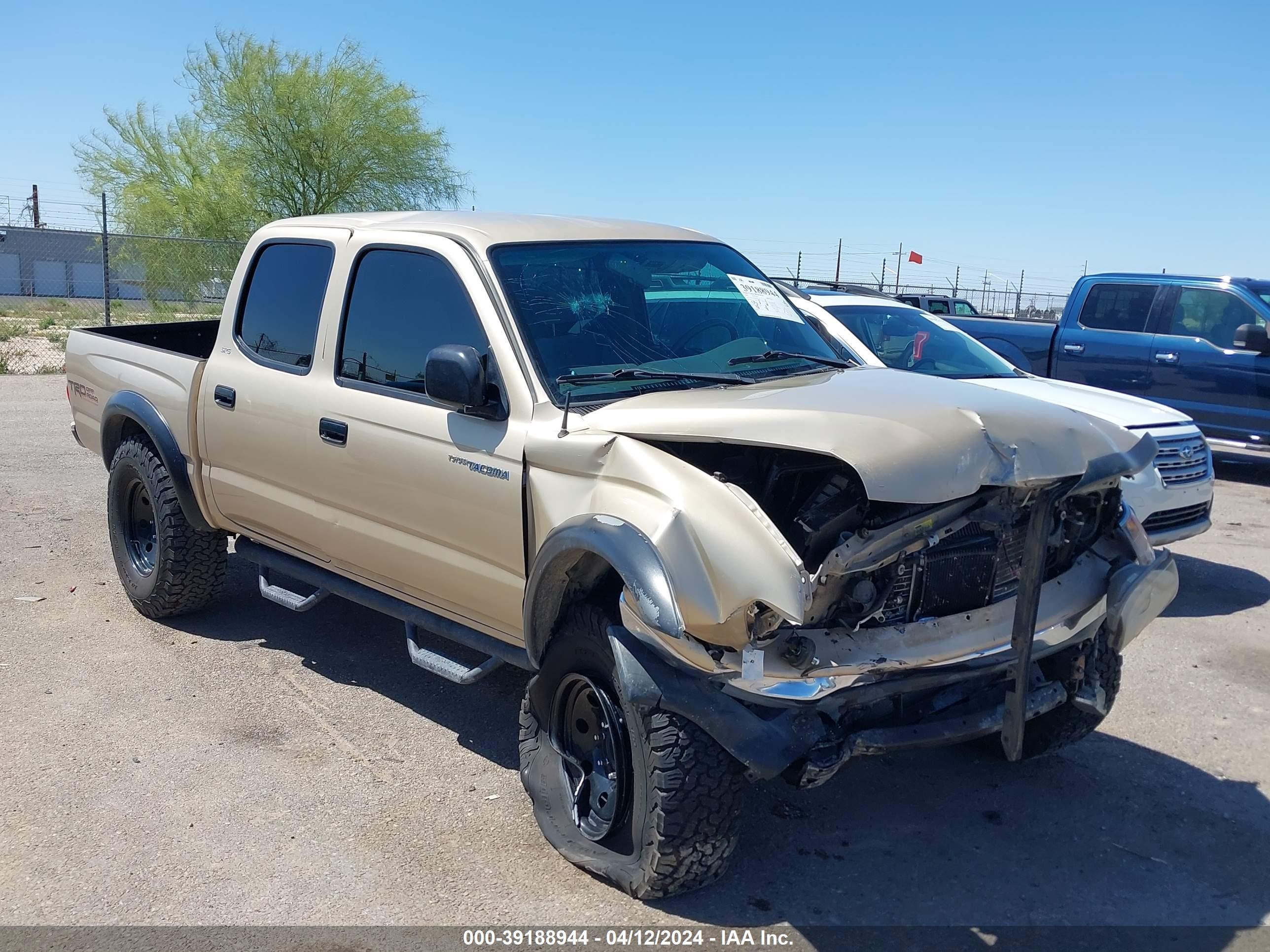 TOYOTA TACOMA 2001 5tegn92n91z827140