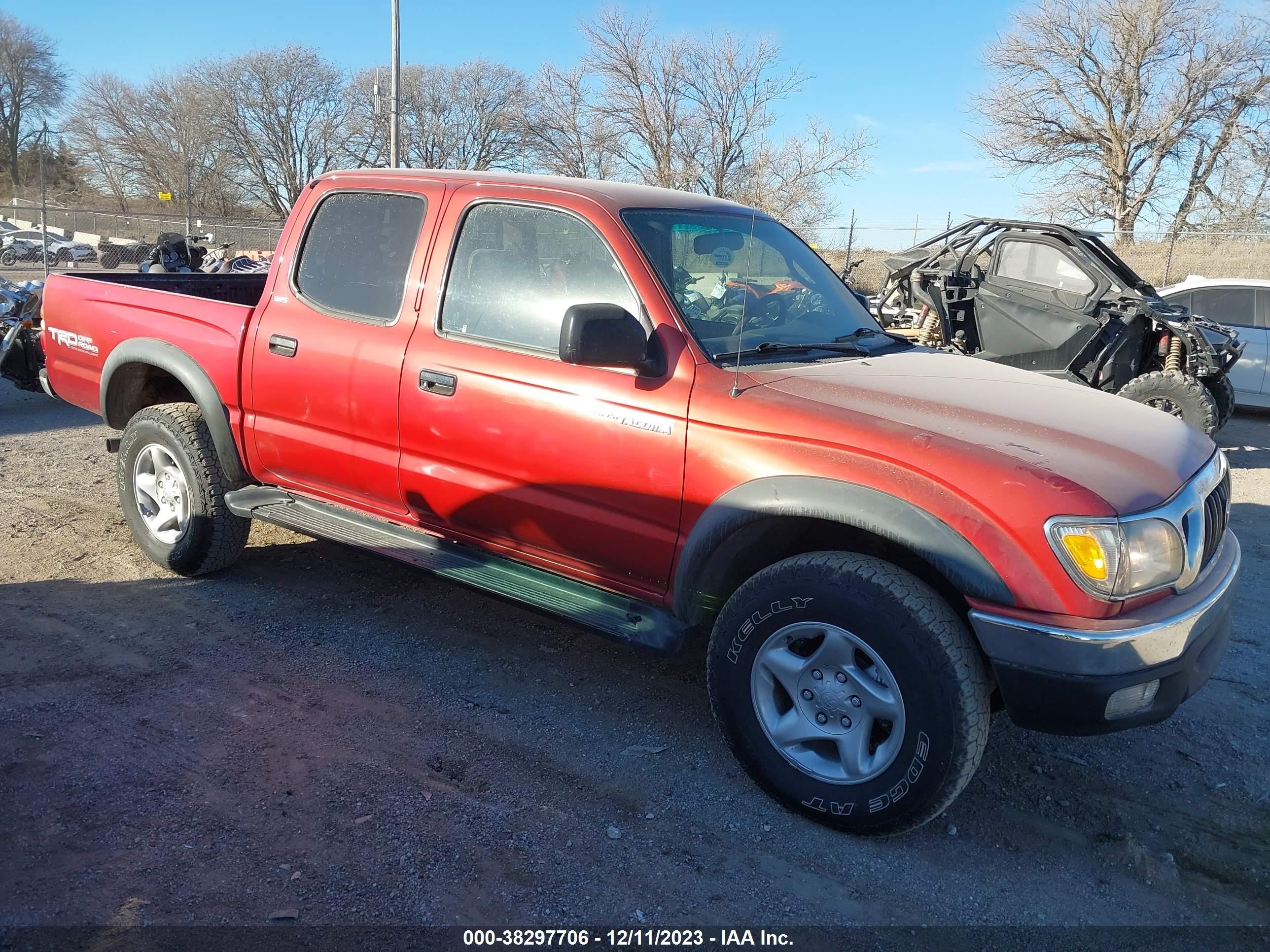 TOYOTA TACOMA 2002 5tegn92n92z069527