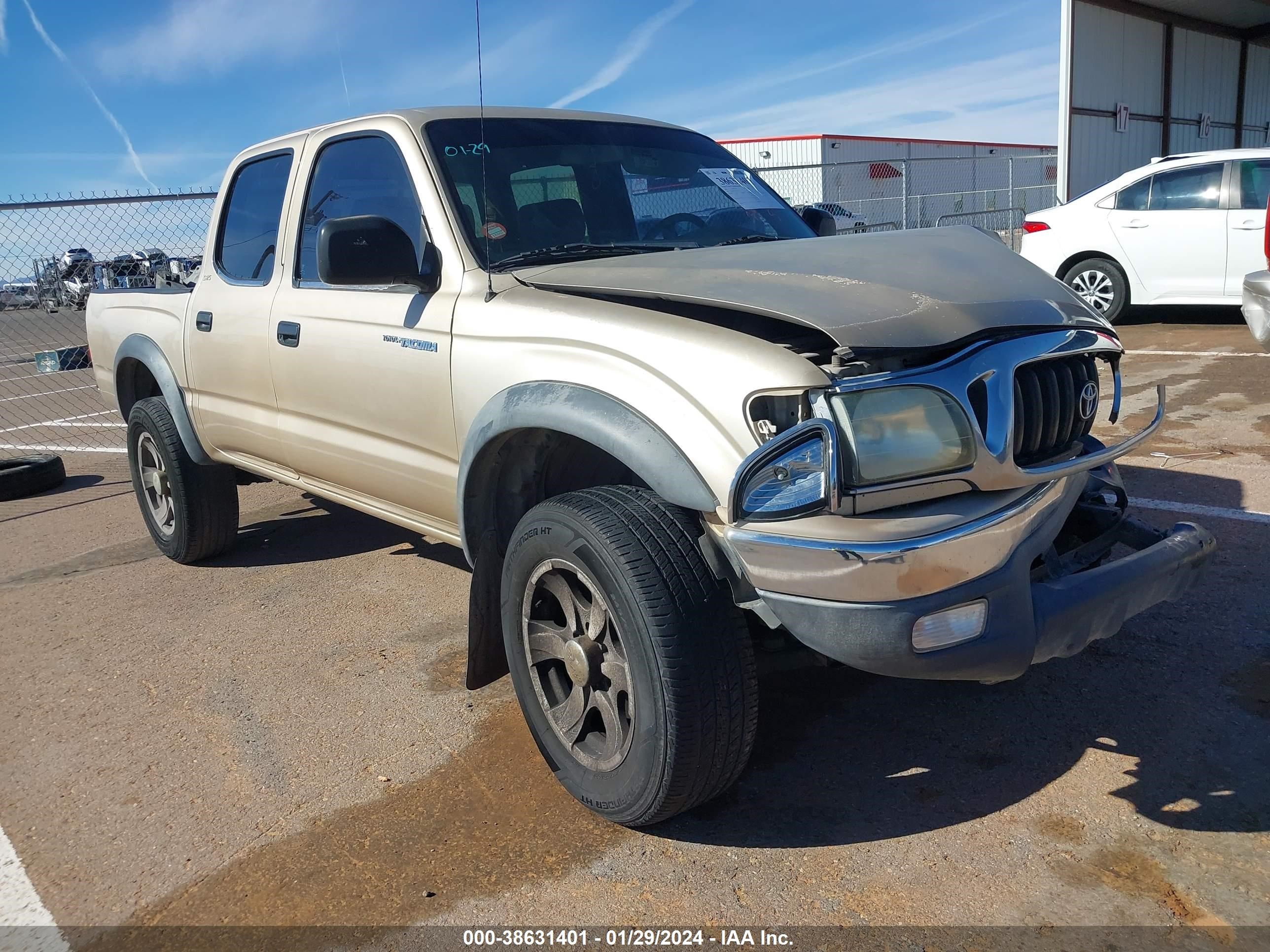 TOYOTA TACOMA 2003 5tegn92n93z157219