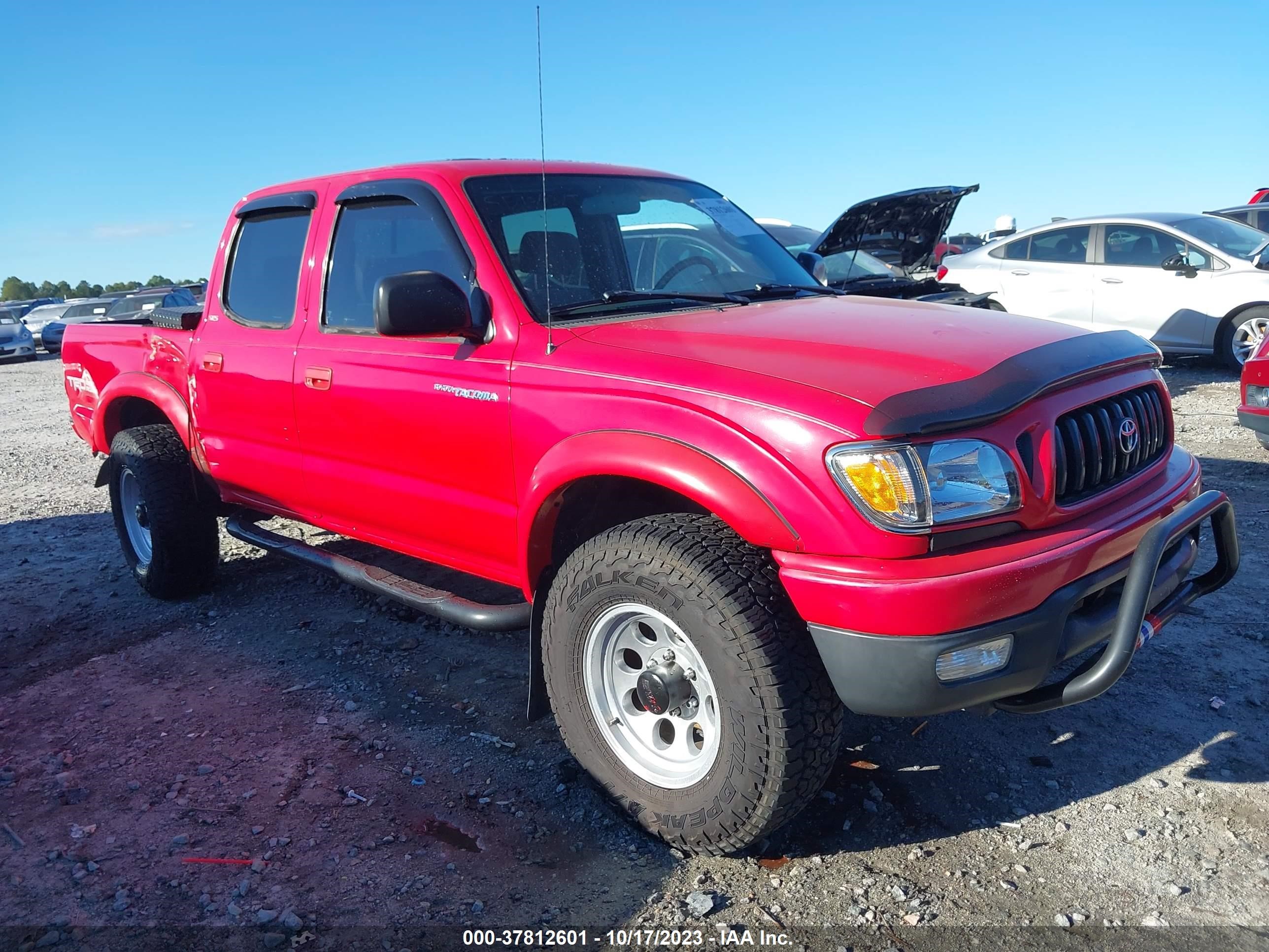 TOYOTA TACOMA 2002 5tegn92nx2z012852