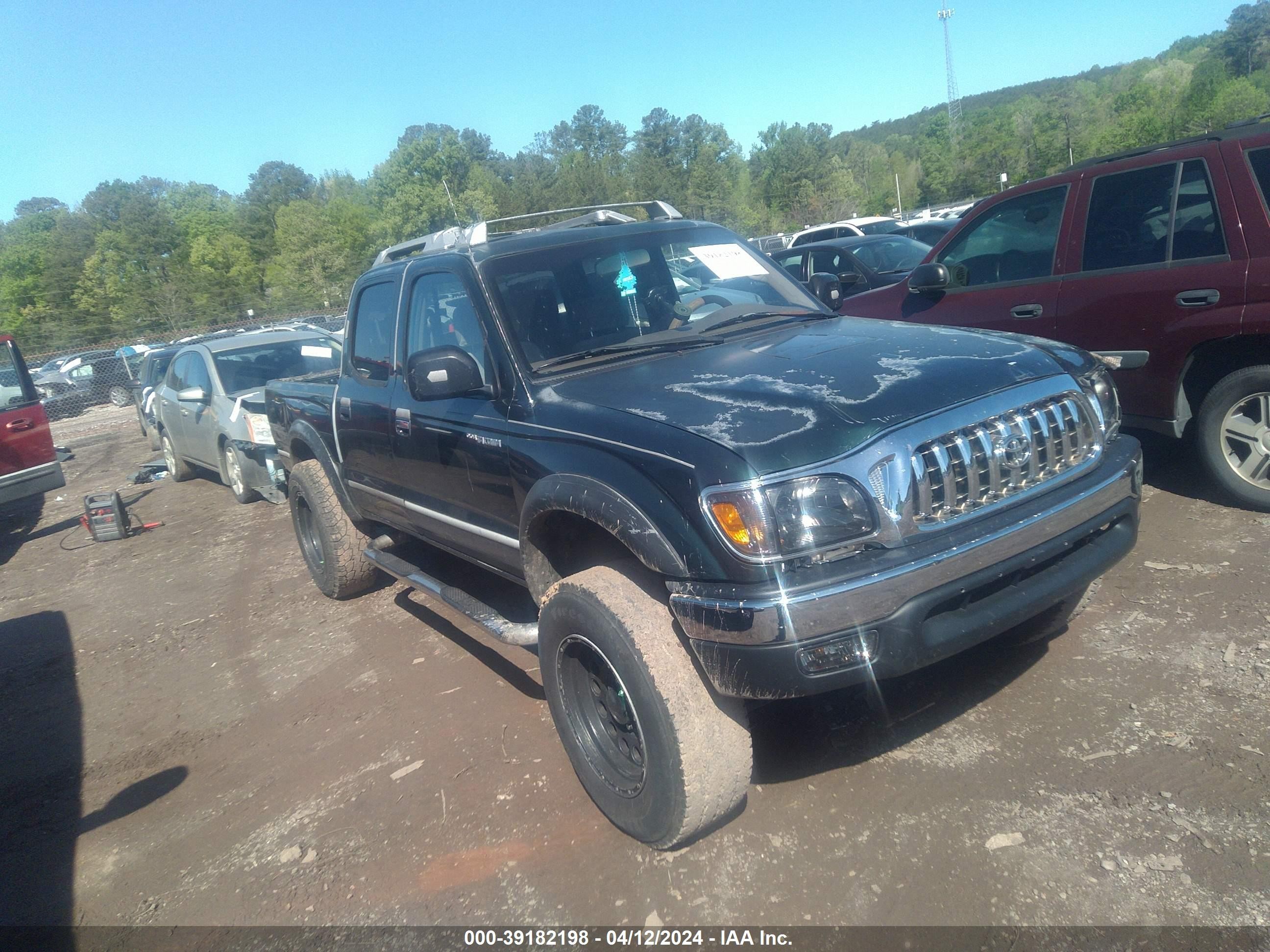 TOYOTA TACOMA 2002 5tegn92nx2z048167