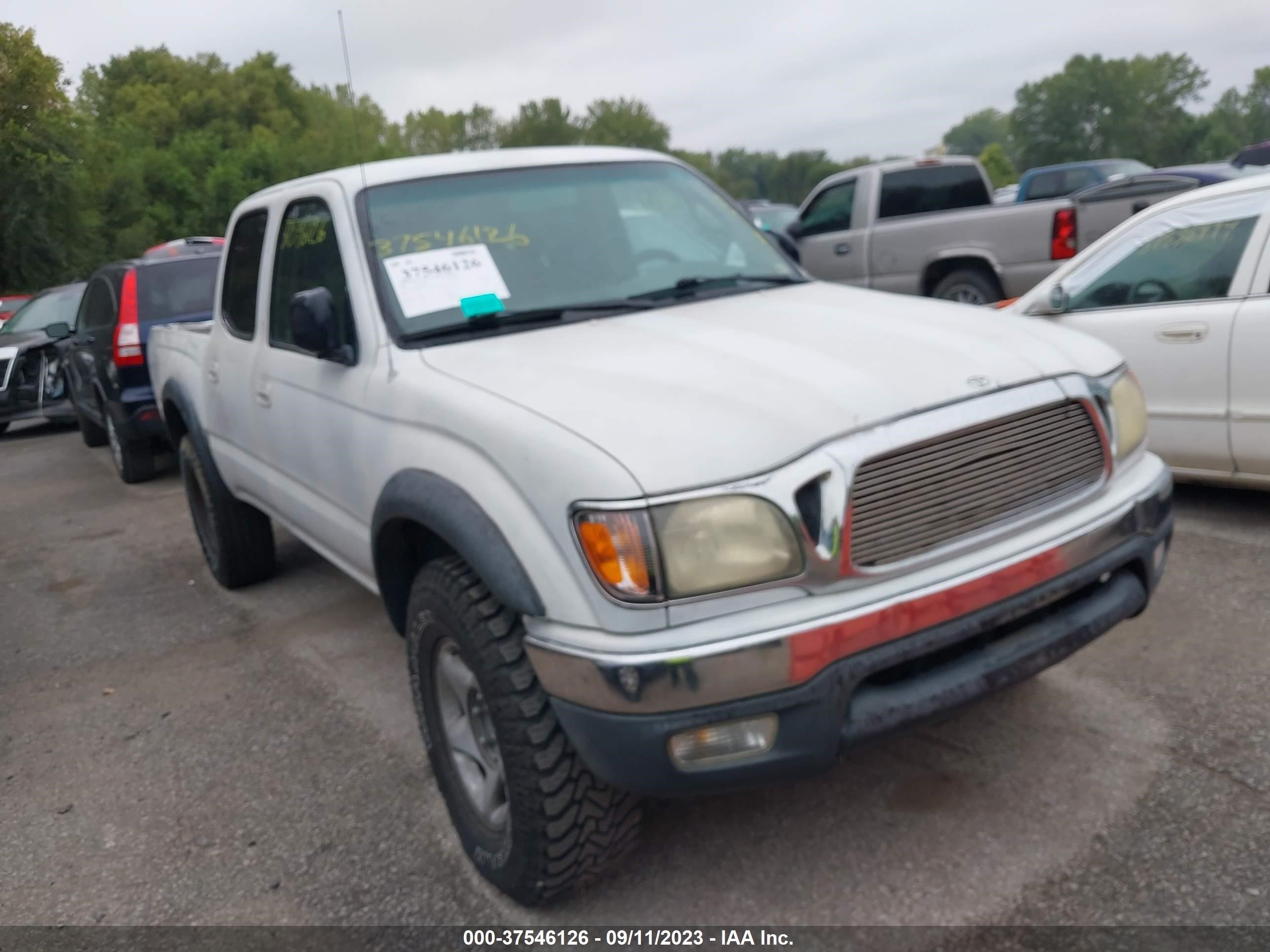 TOYOTA TACOMA 2002 5tegn92nx2z086353